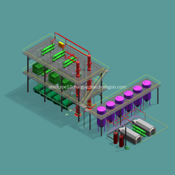 Continuous Crude Oil Refinery Machine For Sale